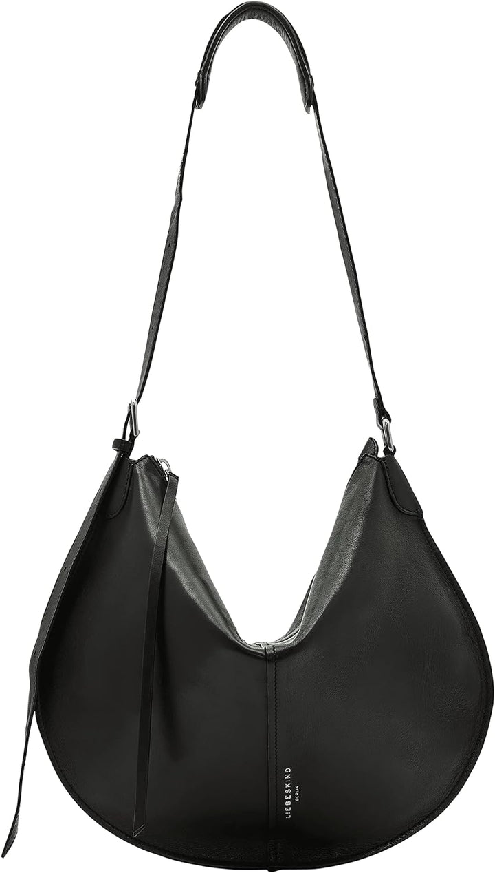 Liebeskind Berlin NAOMI NATURAL SHEEP HOBO Schultertasche, Medium (HxBxT 34.5cm x 43cm x 0.5cm)