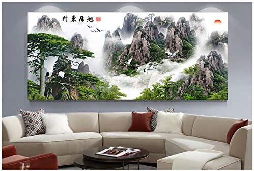 RAILONCH 5d Diamant Painting Kit Full Malerei DIY Handgemachtes Klebebild mit Digitale Sets Kreuzsti