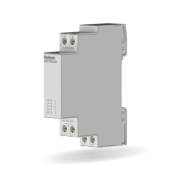 Theben 3120131 Okto ES12-UC Elektronischer Stromstossschalter I 1 Schliesser I Potenzialfreier Multi