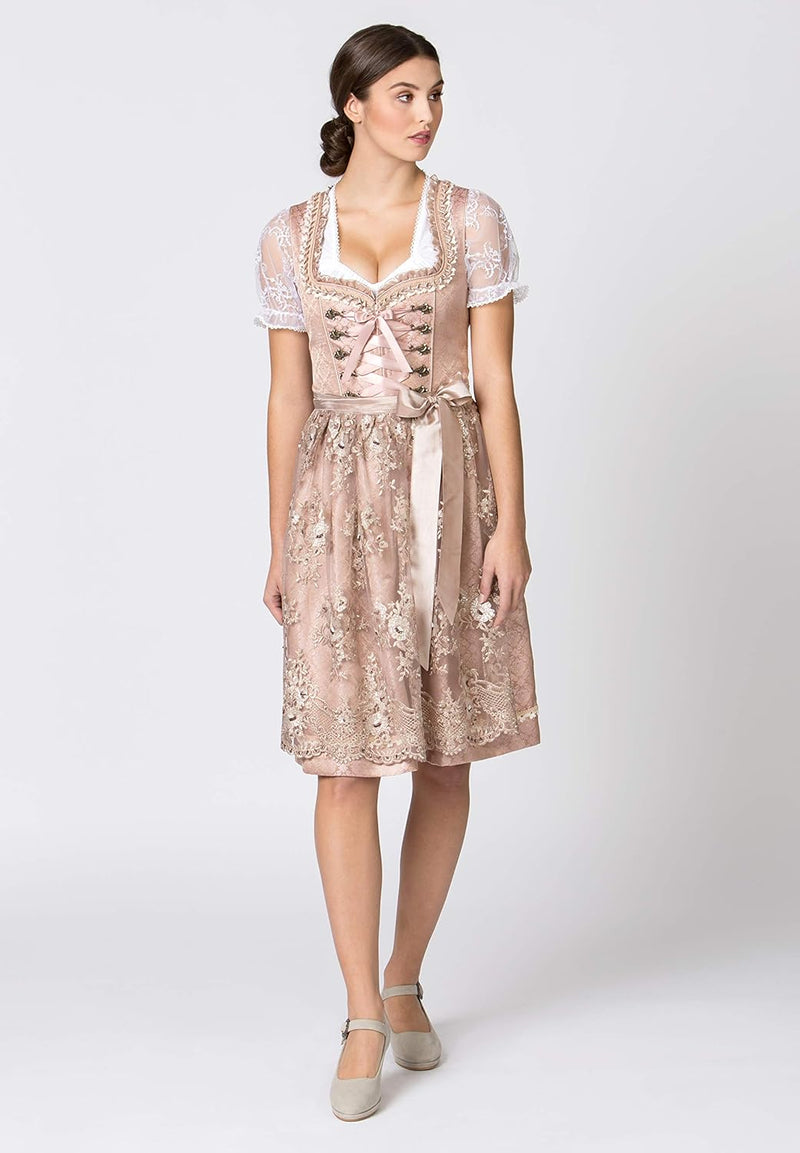 Stockerpoint Damen Lilou Midi Dirndl, 34