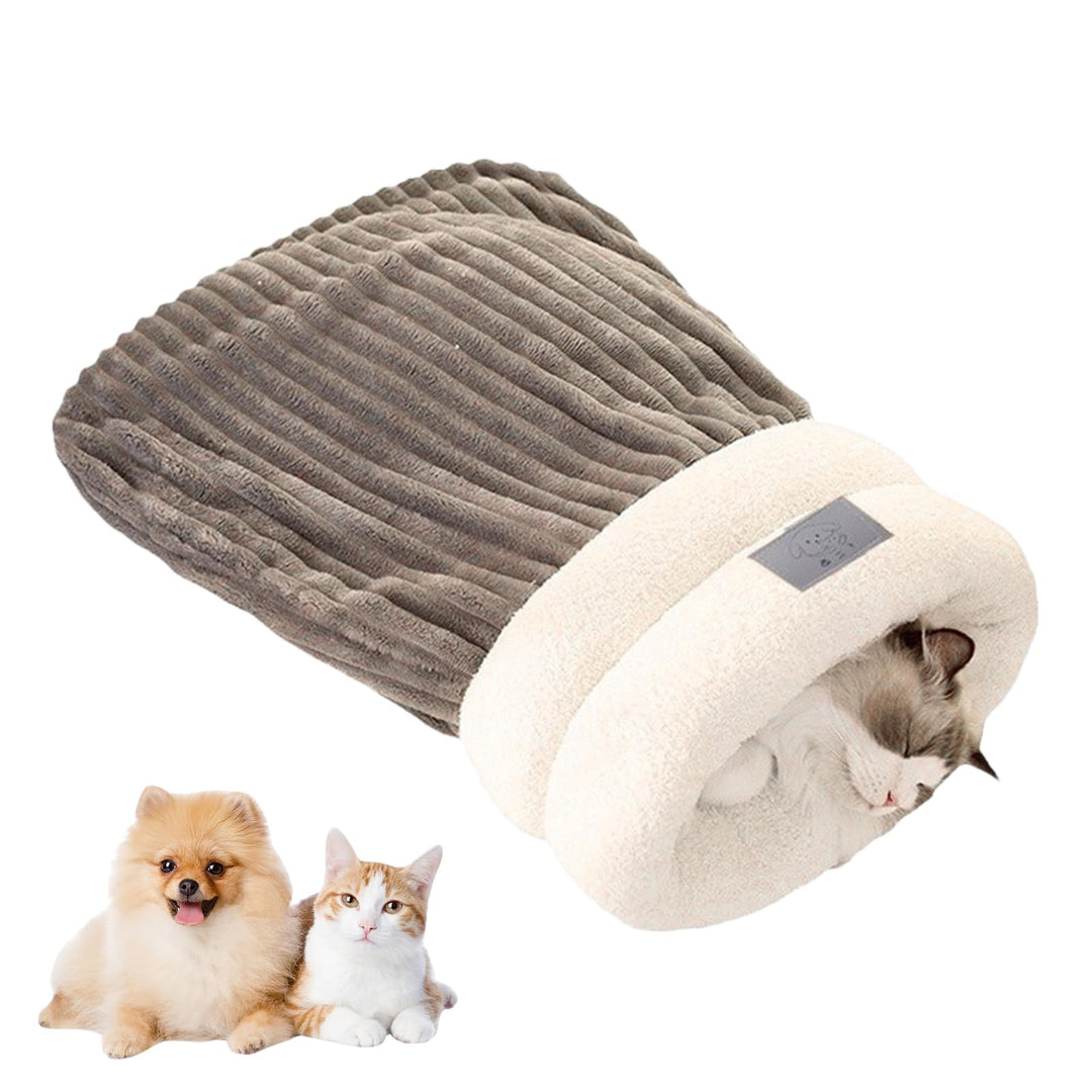 Katzenschlafsack,Katzen Schlafsack,Cat Winter Sleeping Bag,Schlafsack für Katzen,Pet Sleeping Bag fo