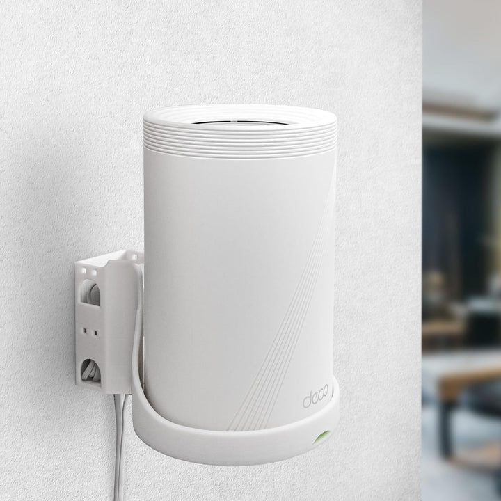 Wandhalterung passend für TP-Link Deco BE65 Wi-Fi 7 Mesh WLAN BE9300 2 Stück | Robuste Halterung mit
