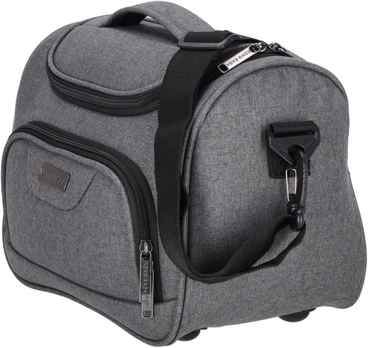Beautycase SoftLITE | Reise Kulturtasche für unterwegs | praktische Aufteilung, Vier Fächer und Schl