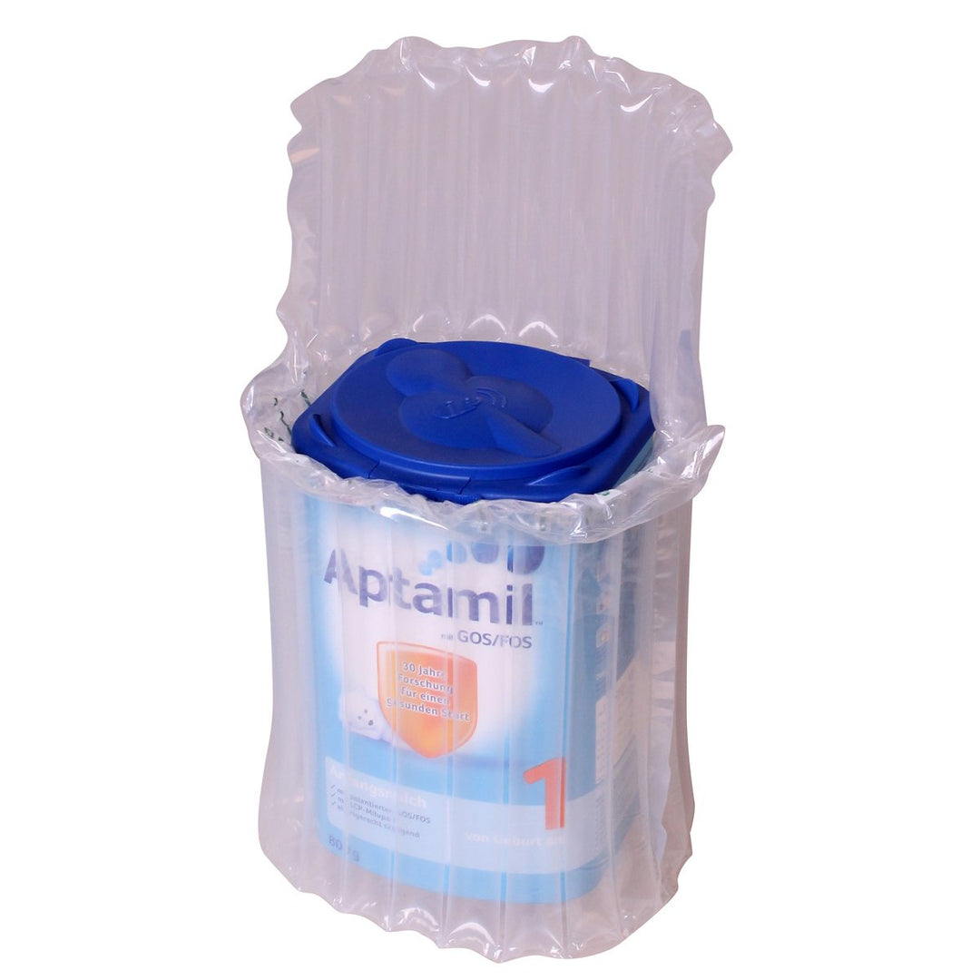logei® Grosse luftpolsternde Verpackung gegen Stösse, Luftsäulenbeutel ideal für Versand 100 Stück,
