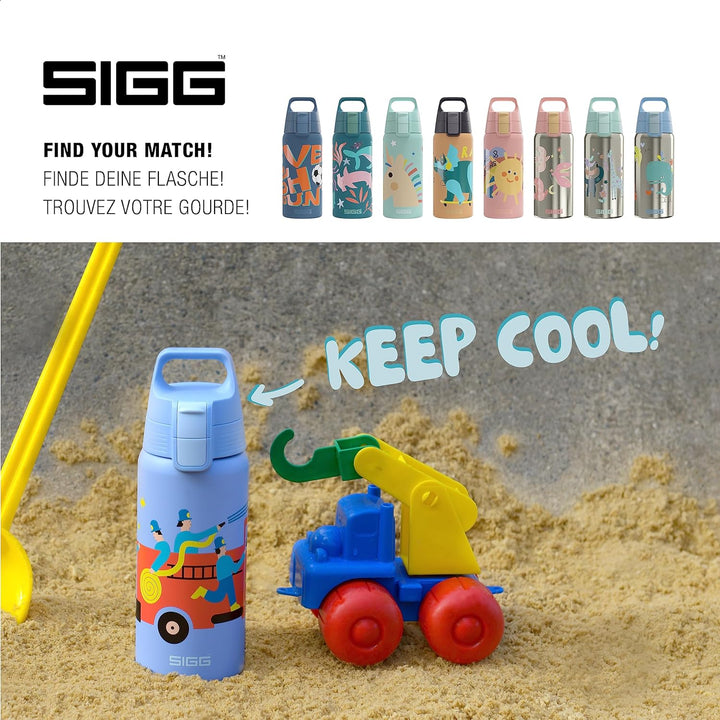 Sigg - Isolierte Trinkflasche Kinder - Shield Therm ONE - Für Kohlensäurehaltige Getränke Geeignet -