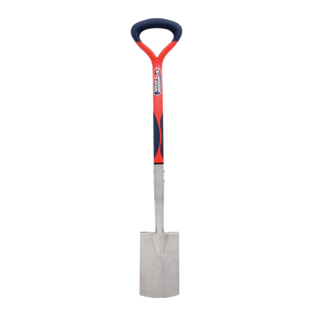 Spear & Jackson 1194EL Select Edelstahl-Damenspaten Grenzspaten, Grenzspaten