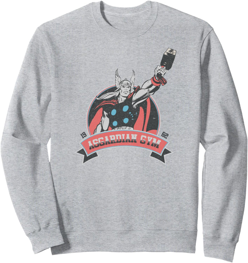 Marvel The Mighty Thor Asgardian Gym Portrait Sweatshirt