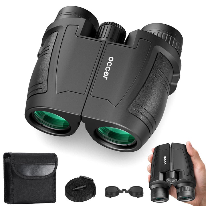 12x32 Fernglas Erwachsene High Definition - occer Kompaktes Fernglas für Kinder- Klare Ferngläser Fa