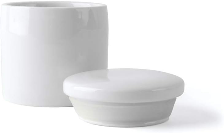 Holst Porzellan VD 001 Vorratsdose Zylinder 9 cm, weiss, 9 x 9 x 9.5 cm 9 x 9 x 9.5 cm Zylinder, 9 x