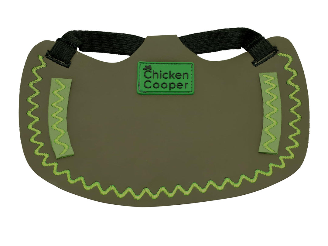 Chicken Cooper Hühnersattel, Hühnerweste, Federschutz, Geflügel Rückenschutz, Echtleder Handgemacht