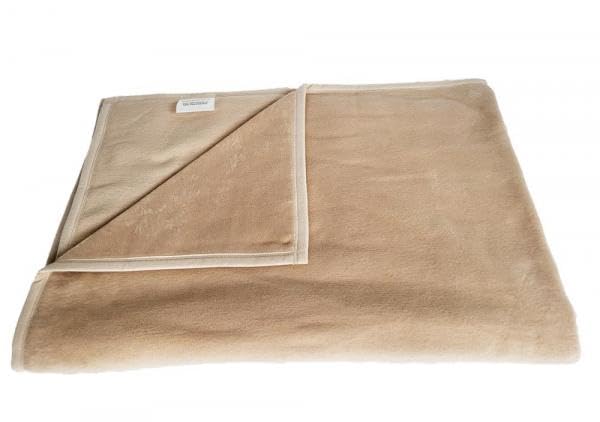 Ibena Allergiker Kuscheldecke Kochfest 140x200 cm, beige