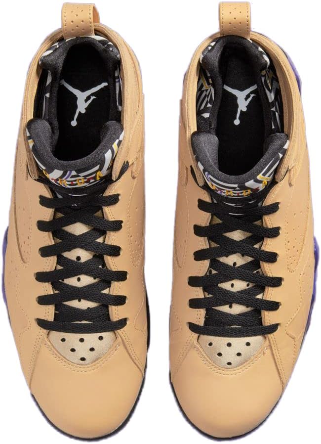 Jordan Men's 7 Retro Afrobeats Vachetta Tan/Black-Taxi (DZ4729 200)