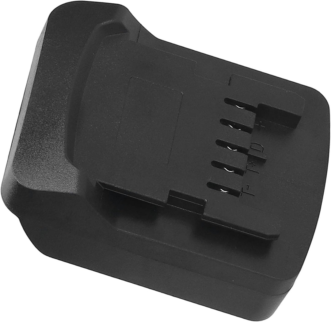 Akkuadapter Schwarz Zum Umrüsten von Milwaukee 18V M18 Akku auf Metabo 18V Lithium Akku