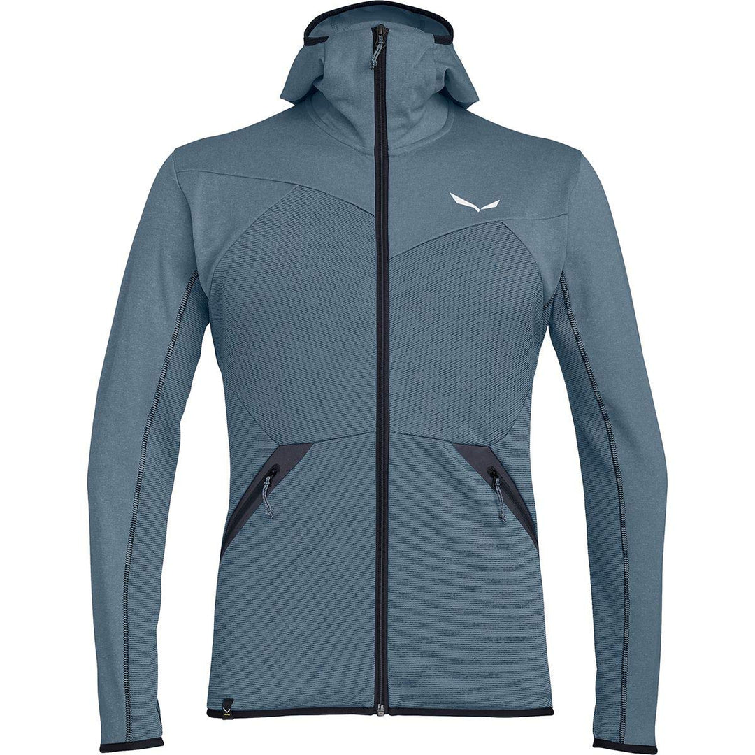 Salewa Herren Puez Melange Pl M Fz HDY Pullover &amp; Sweatshirts 56/3X Flint Stone Melange/0910, 56/3X