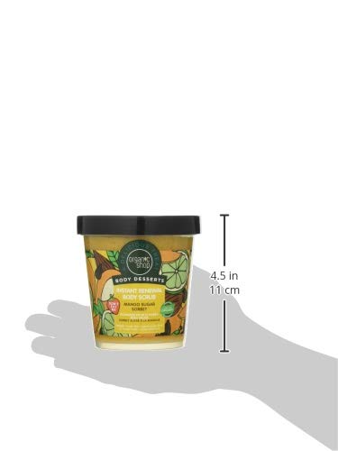 Organic Shop Body desserts Mango Sugar Sorbet Body Scrub 450ml Mango 450 ml (1er Pack), Mango 450 ml