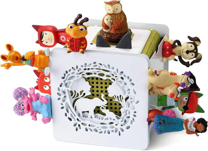 Metall Tonie Regal vollständig magnetisches Toniebox Regal Tonie aufbewahrung für bis zu 25-40 Figur