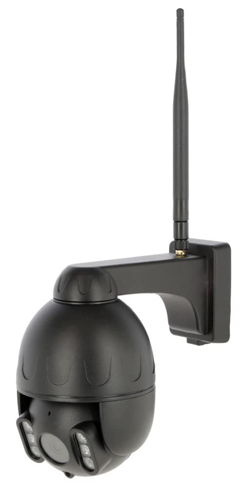 Kerbl IPCam 360 FHD Compact, Stallkamera, Überwachungskamera, digitaler Zoom, schwarz, 21x21x12,5cm,