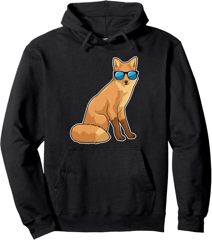 Fuchs Sonnenbrille Pullover Hoodie