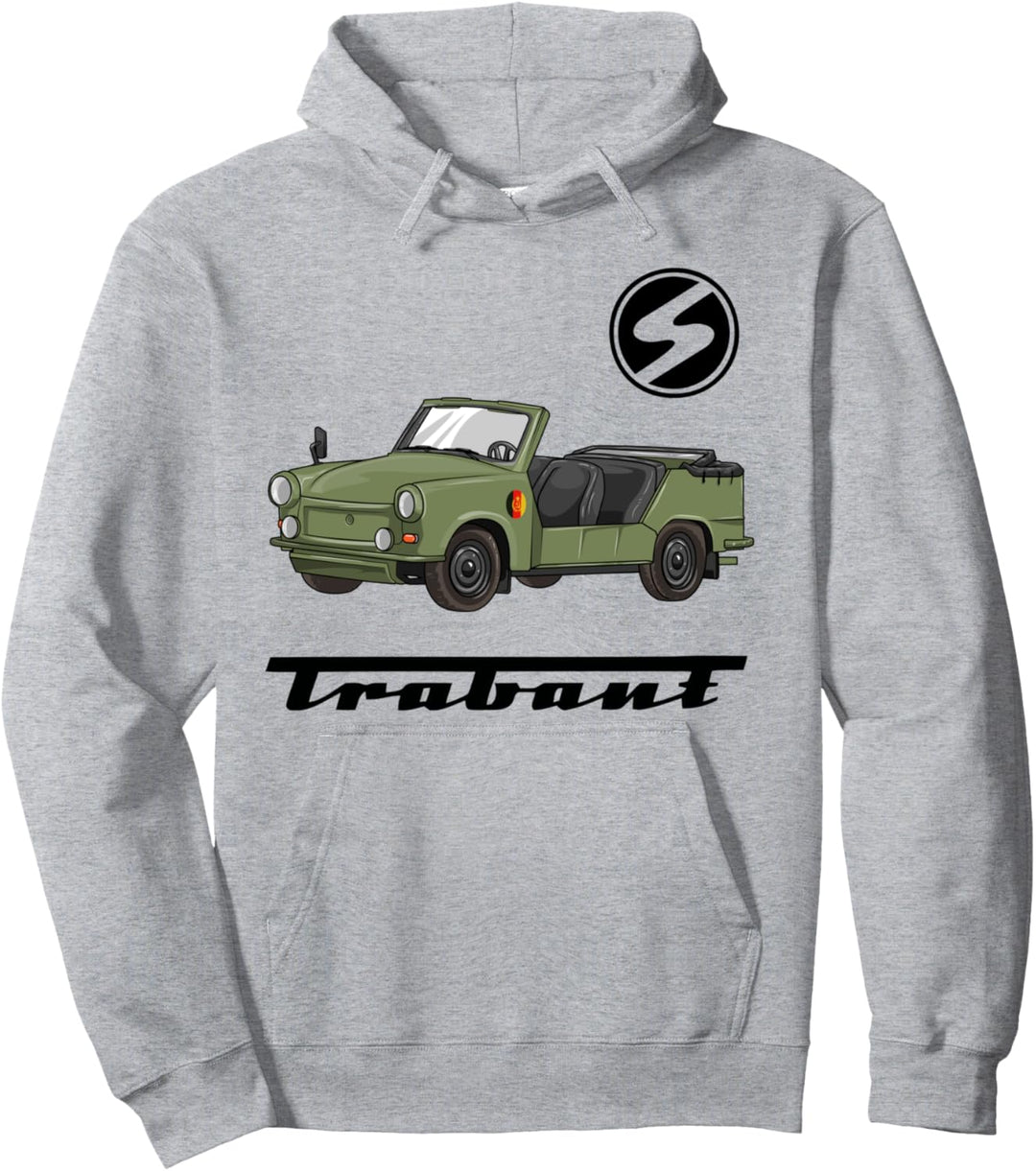 Trabant Kübel Trabi 601 Kübelwagen Ostdeutschland Ossi Pullover Hoodie