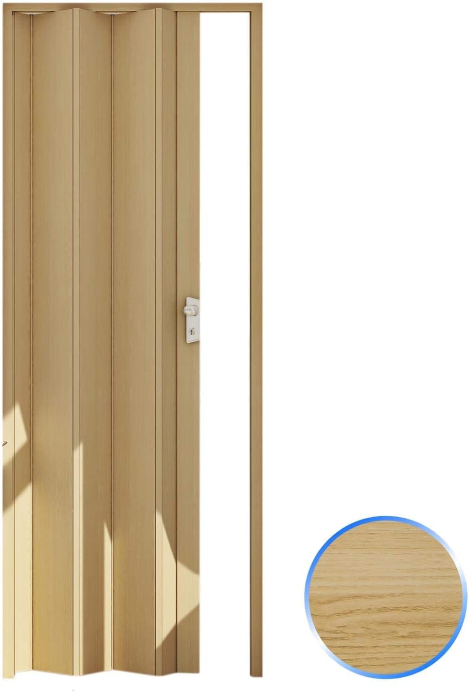 Innenraum Falttür in PVC Holz Buche 83x214 cm mod. Maya, Buche