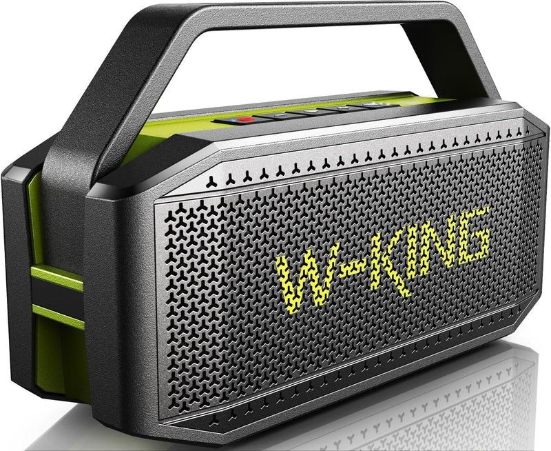 W-KING Bluetooth Lautsprecher Musikbox Gross, (100W MAX) 60W IPX6 Lautsprecher Boxen Bluetooth Box-T