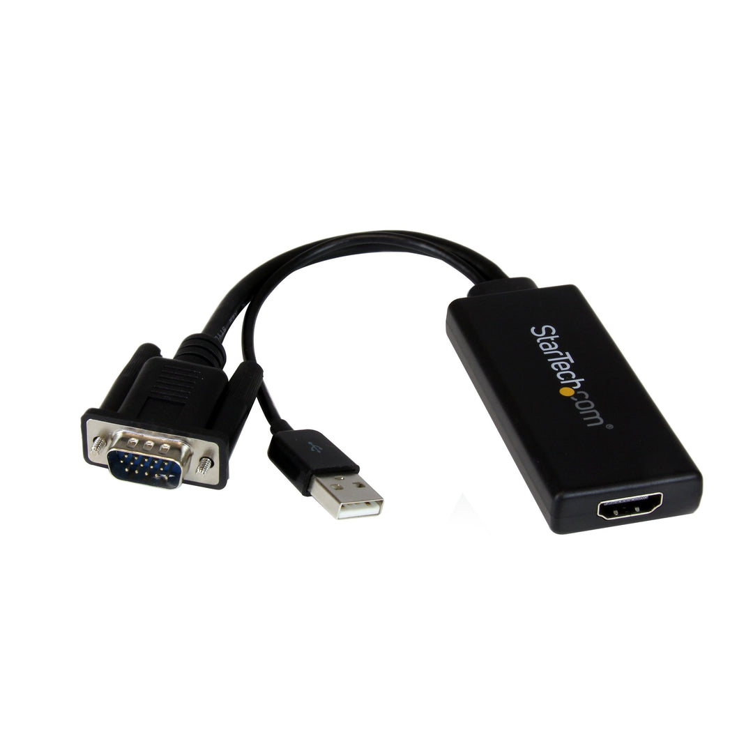 StarTech.com VGA auf HDMI Adapter, Displayport-Kabel, Verbindung für Heimkinosysteme, mobiler Konver