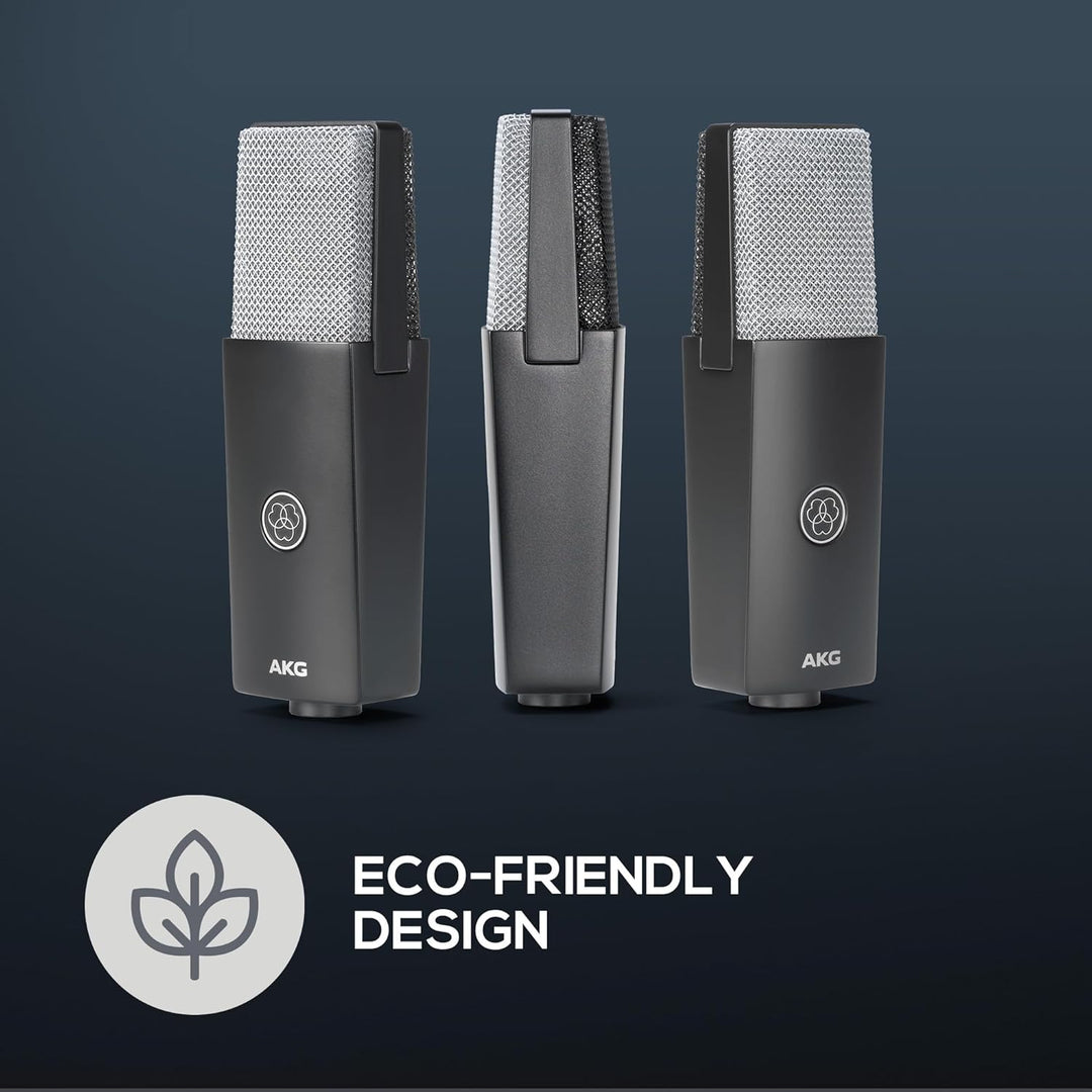 AKG C-Serie C104 Grossmembran-Kondensatormikrofon mit Nierencharakteristik – Perfekt für Content Cre