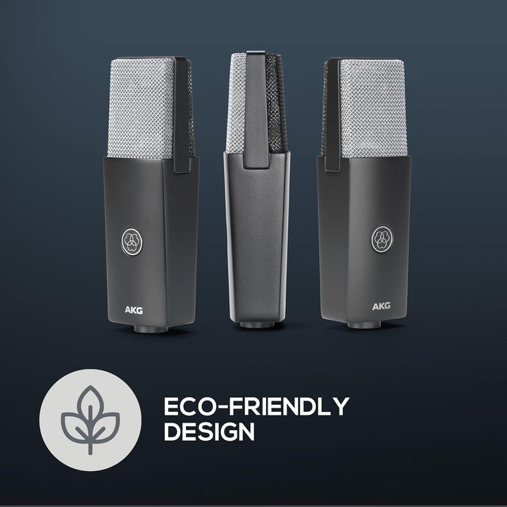 AKG C-Serie C104 Grossmembran-Kondensatormikrofon mit Nierencharakteristik – Perfekt für Content Cre