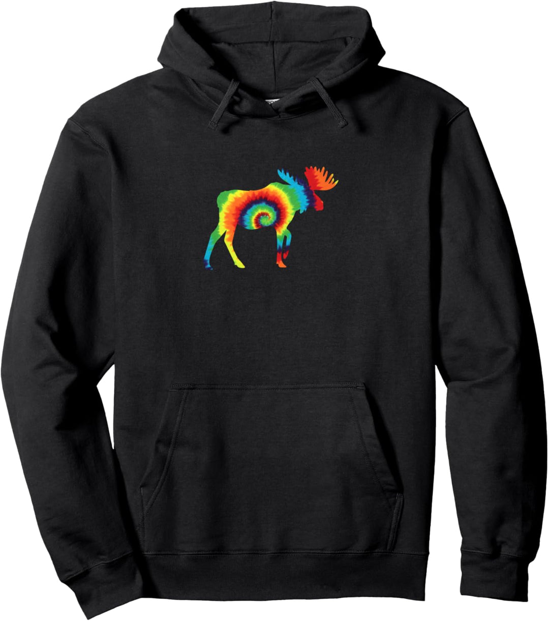 Bunter Elch Pullover Hoodie