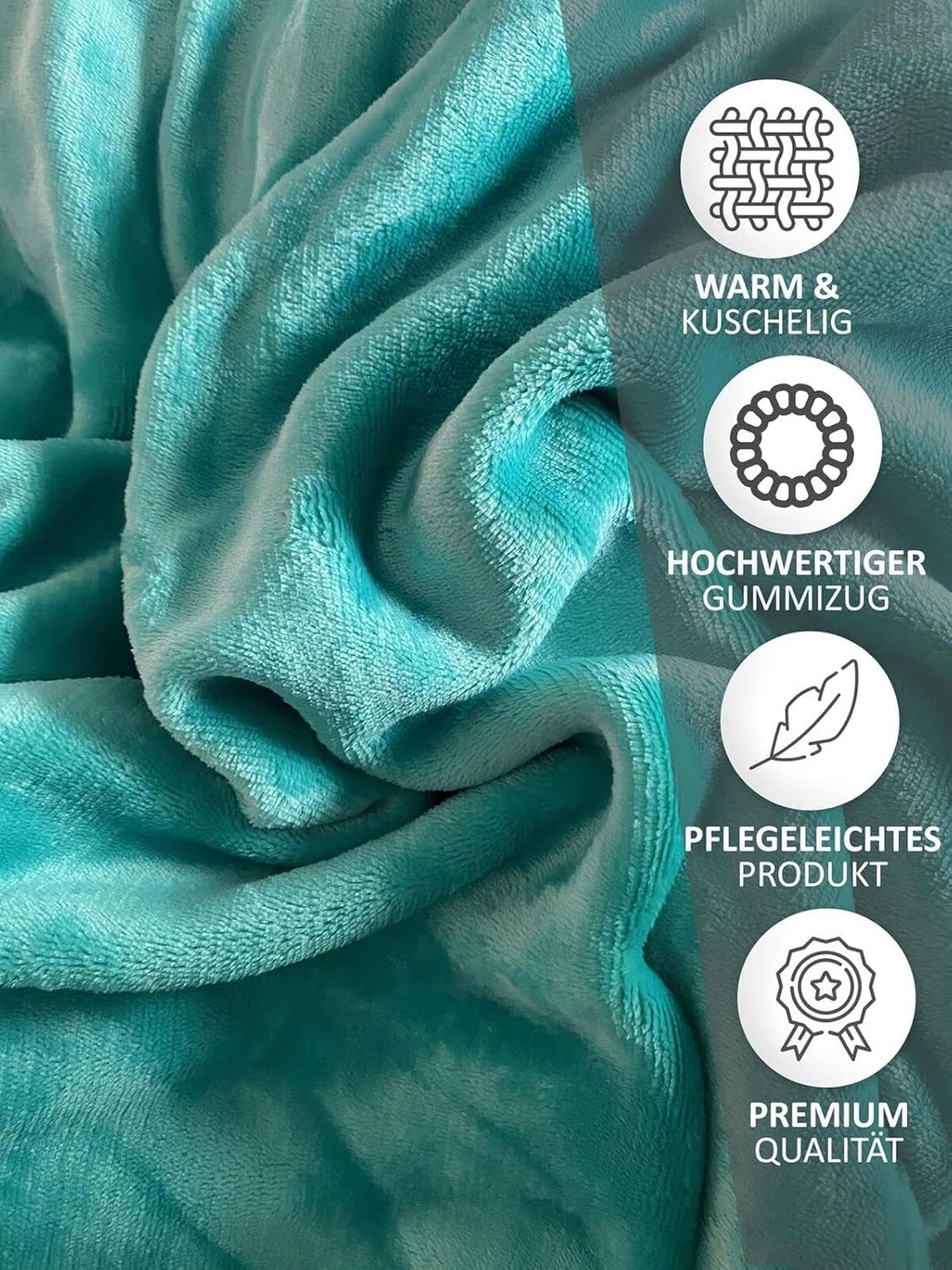 Leonado Vicenti Spannbettlaken 2er Set 90/100x200 Winter Teddy Plüsch Cashmere Touch Spannbetttuch F