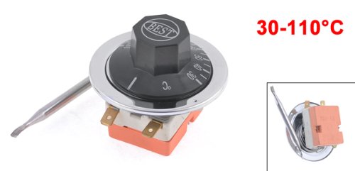 sourcing map 30-110 Celsius Grad anpassen Temperatur Kontrolle Kapillar Thermostat