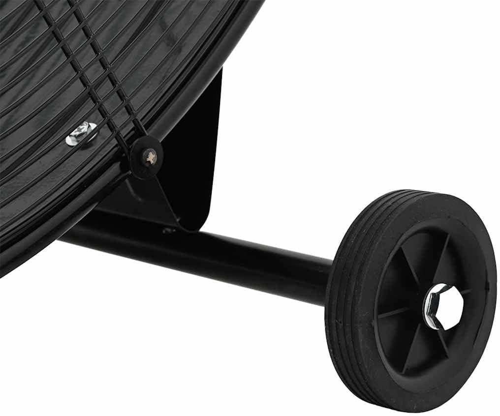 vidaXL Trommelventilator mit Rollen Industrie Bodenventilator Industrieventilator Windmaschine Venti