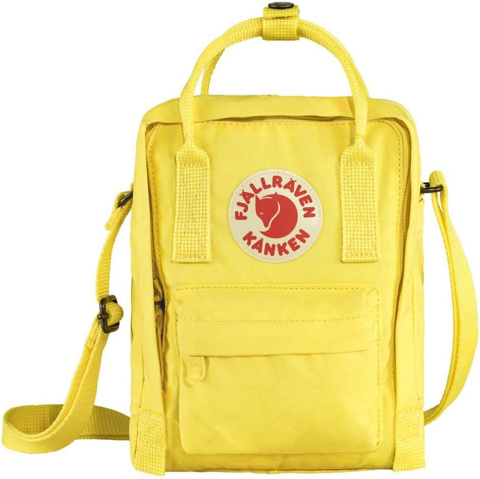 Fjallraven Unisex Kånken Sling Luggage- Messenger Bag (1er Pack) 15x8x20cm Mais, 15x8x20cm Mais