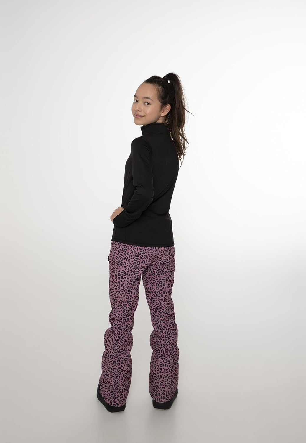 Protest Mädchen 1/4-reissverschluss FABRIZOY JR M True Black, M True Black