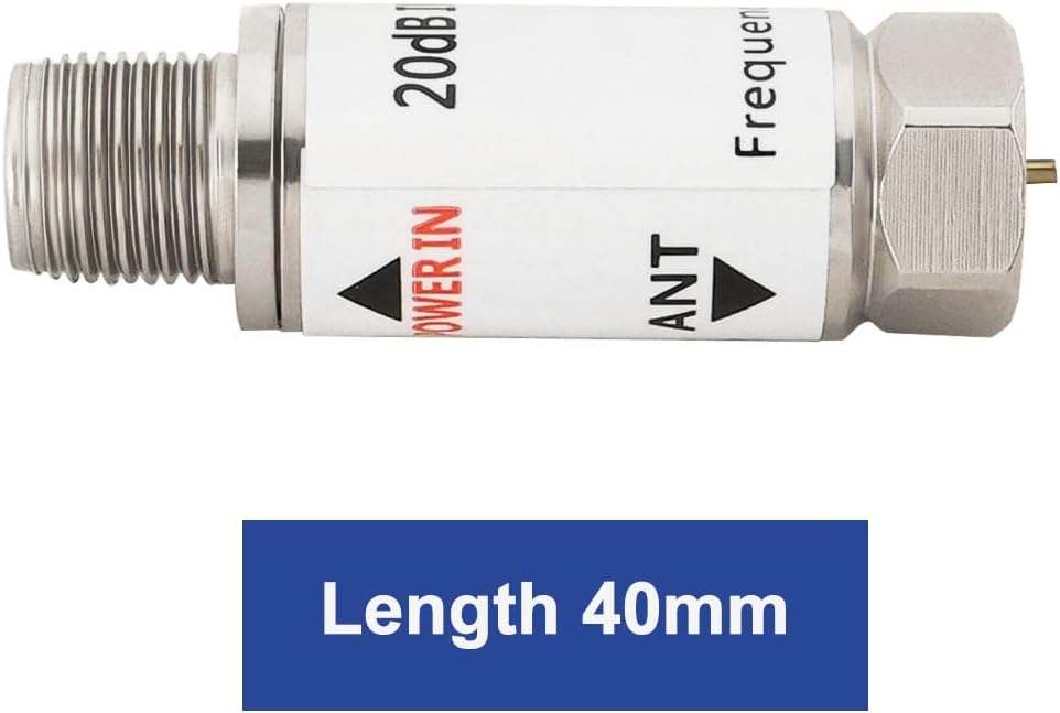 2 Stücke 20dB Inline-Verstärker 10-2400MHz Inline Sat Satellite Verstärker Singal Booster Ersatz für