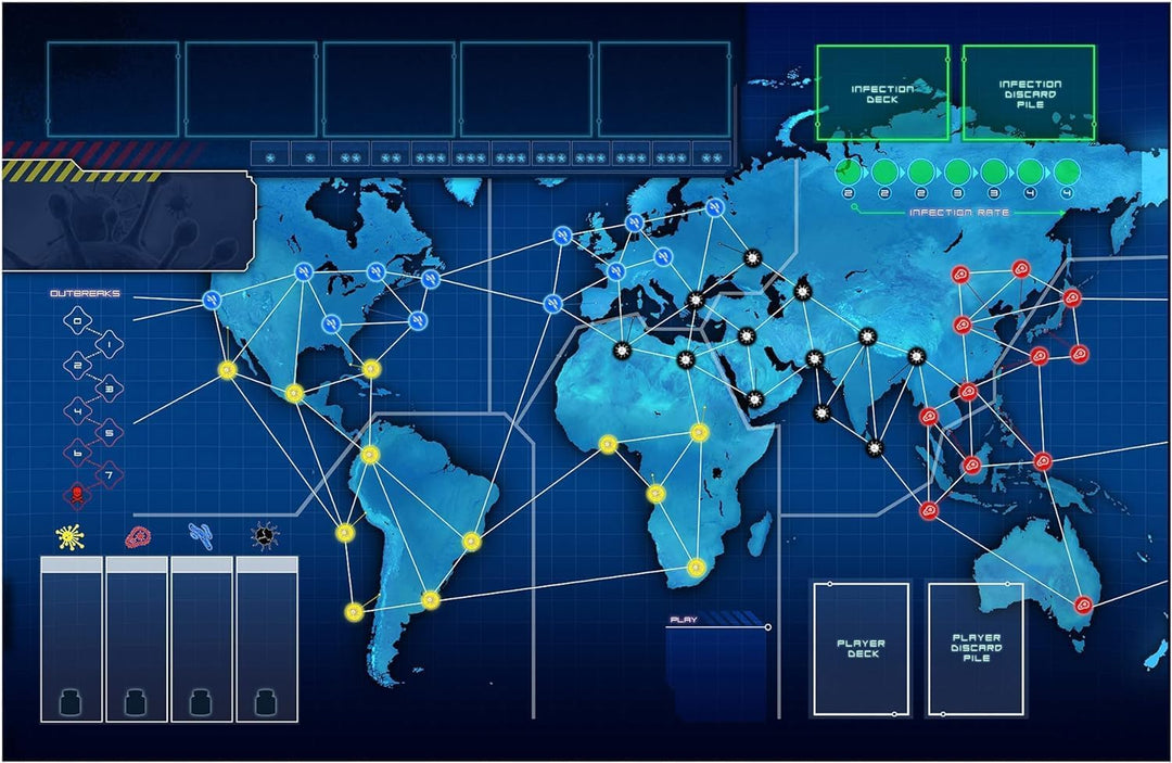 Z-Man Games, Pandemic Legacy Season 1 Blue Edition, Board Game, Ages 13+, for 2 to 4 Players, 60 Min