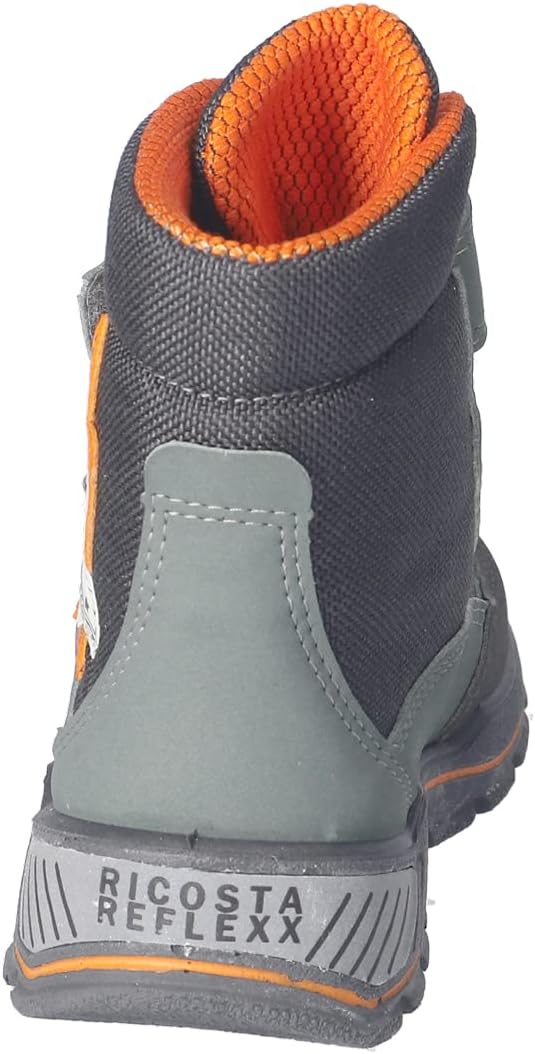 RICOSTA Jungen Winterstiefel ALIX, Boots,WMS:Weit,Sympatex,Glow in The Dark 25 EU Weit Grün 570, 25
