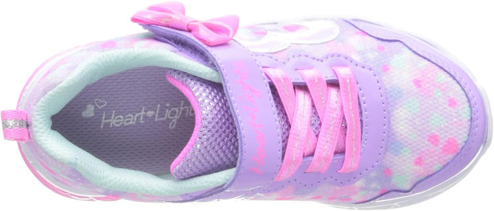 Skechers Mädchen Twinkle Sparks Ice DreamsicleSneaker 24 EU Lavender Textile Hot Pink Trim, 24 EU La