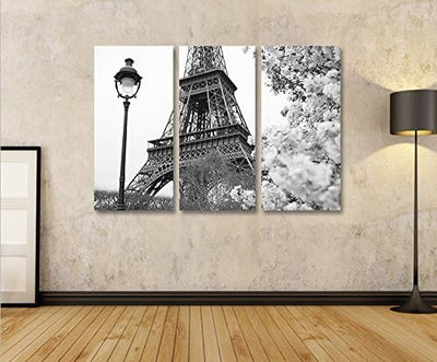 islandburner Bild Bilder auf Leinwand Eiffelturm V6 Paris 3p XXL Poster Leinwandbild Wandbild Dekoar