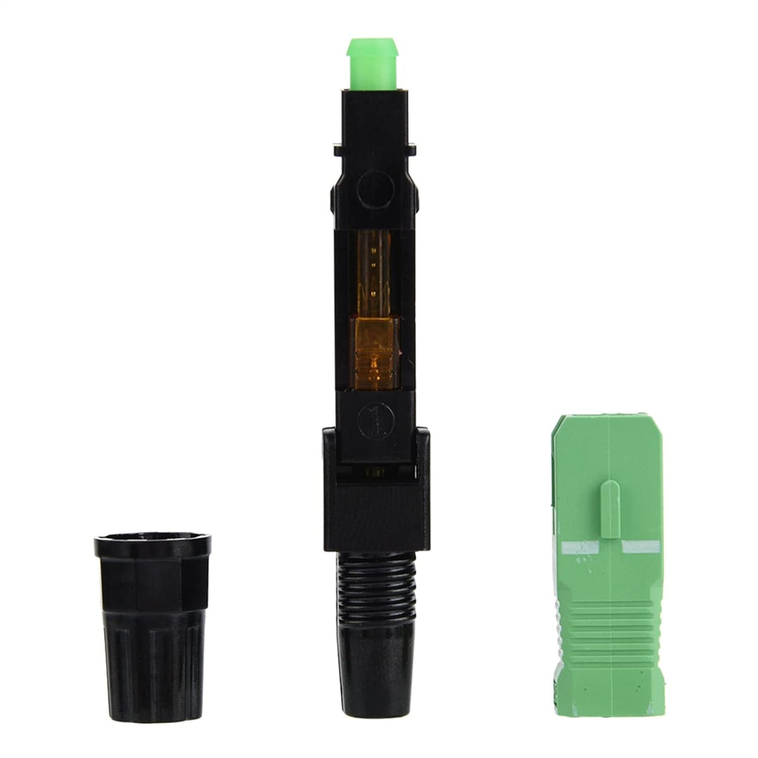 FTVOGUE 100Stück Embedded Optic Fiber Schnellkupplung Verbindungsadapter für FTTH Industrial Electri