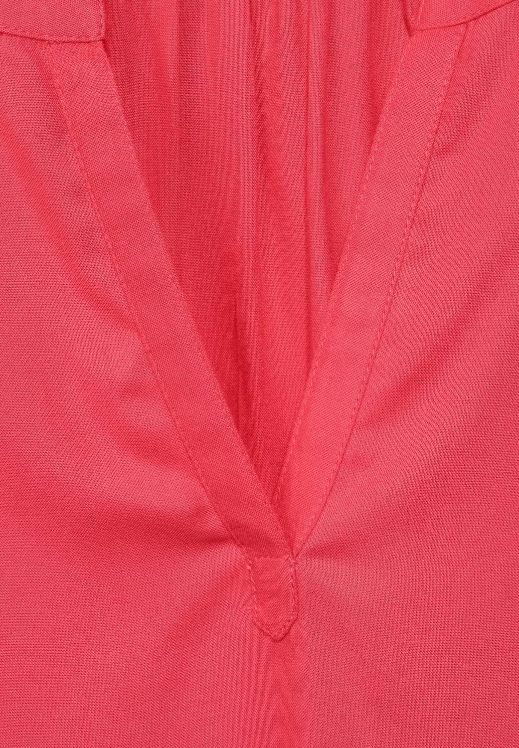 Street One Damen Bluse 44 Intense Coral, 44 Intense Coral
