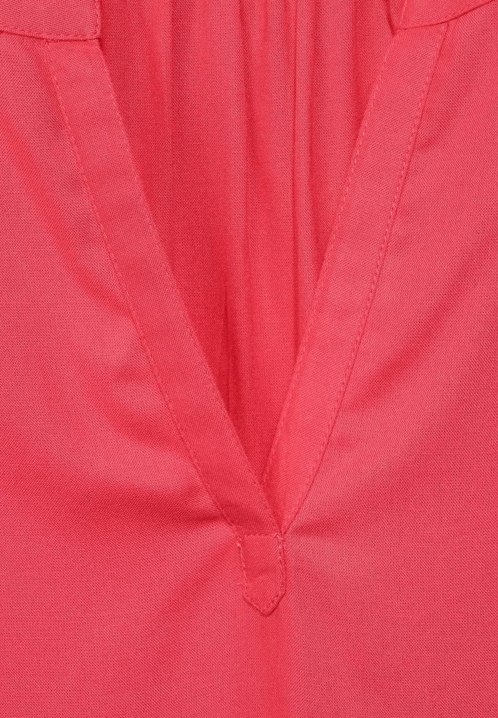 Street One Damen Bluse 44 Intense Coral, 44 Intense Coral