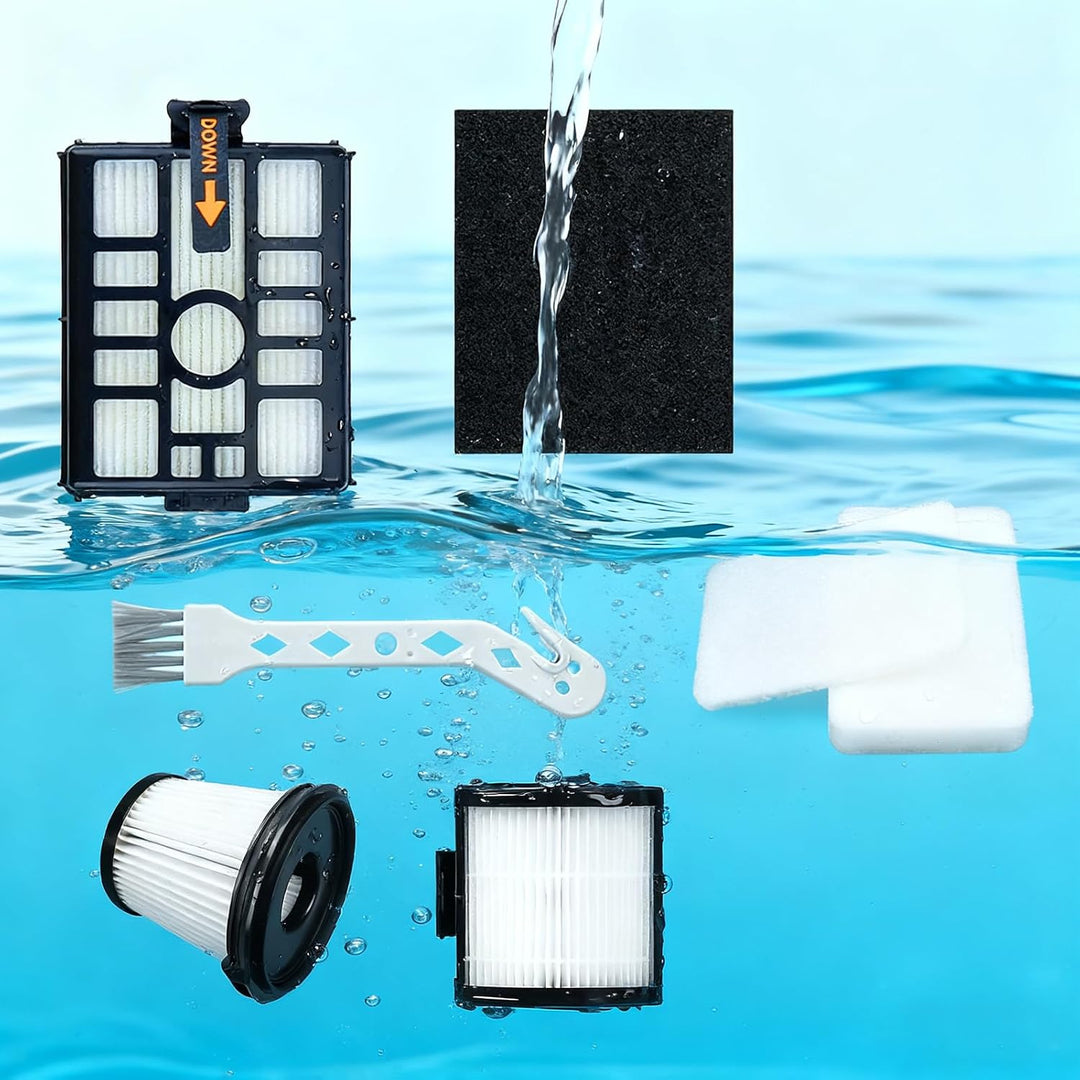 Komplettes IW3612EU Filter für Shark Detect Pro Akku-Staubsauger mit Auto-Empty System IW3612EU IW36