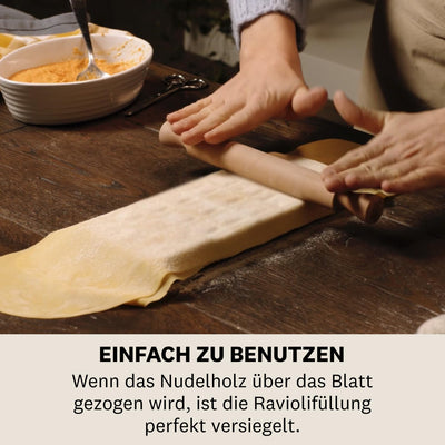 Marcato Ravioli Tablet 24 Ronde Agnolotti, Silber, 8382 1.5-Inch