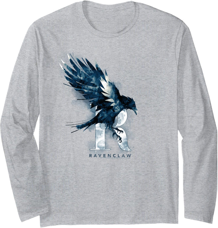 Harry Potter Ravenclaw Watercolor Langarmshirt