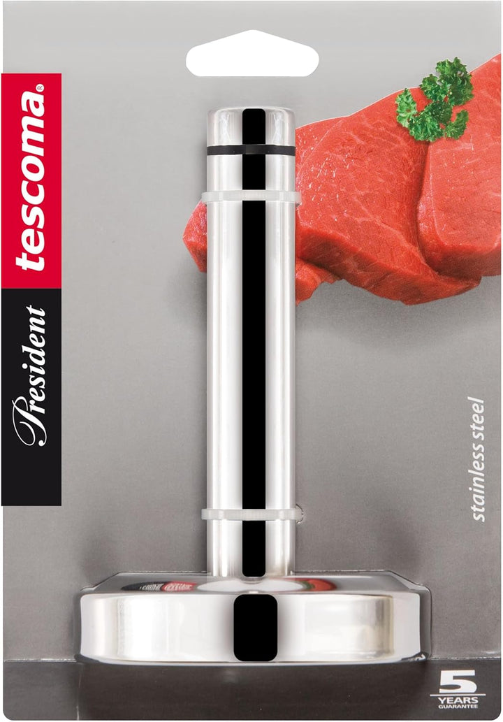 Tescoma Buger Smasher Fleischplattierer aus Edelstahl