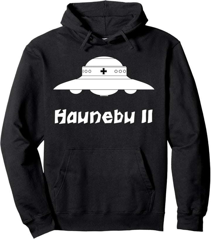 Flying Saucer Haunebu 2 T-Shirt UFO Pullover Hoodie