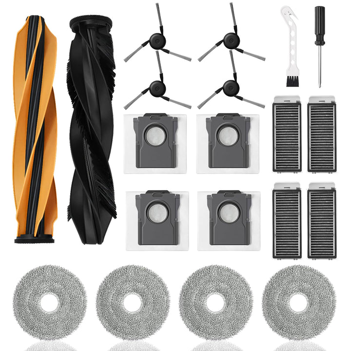 20 Stück Zubehör für Dreame X50 Ultra Complete / L40s Pro Ultra / L50 Pro Ultra / X50 Master Ersatzt