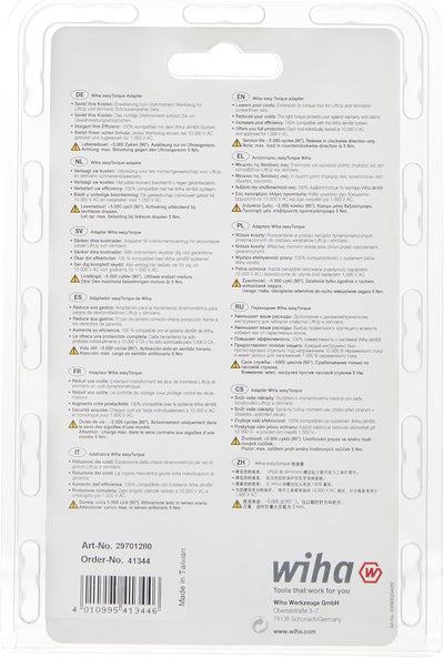 Wiha easyTorque Adapter, 2,8 Nm, 2,8 Nm