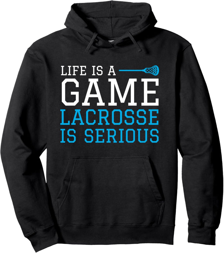 Lustiger Lacrosse Spruch Spieler Trainer Lacrosse-Schläger Pullover Hoodie